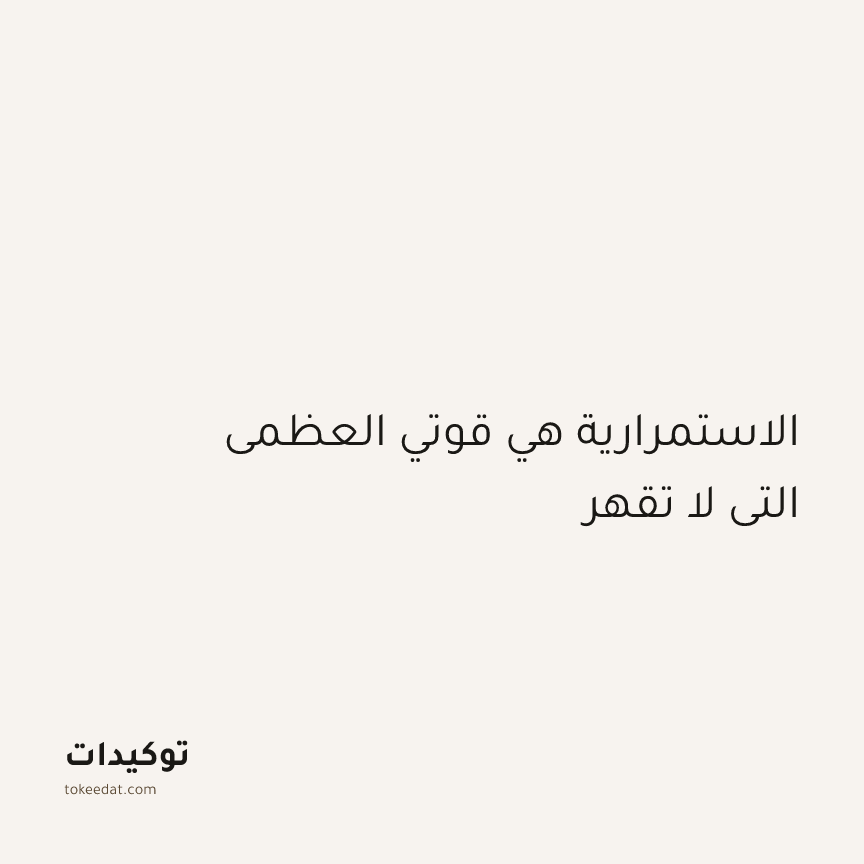 توكيد التركيز والإنتاجية: الاستمرارية هي قوتي العظمى التي لا تقهر